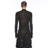 JULIUS 917KNM1-C Black / Skinny Knit Top